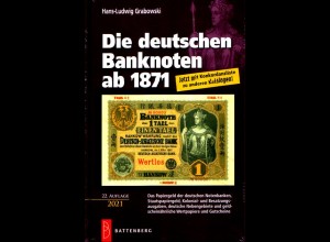 Battenberg (Rosenberg)-Katalog: Die deutschen Banknoten ab 1871, 22.Auflage 2021