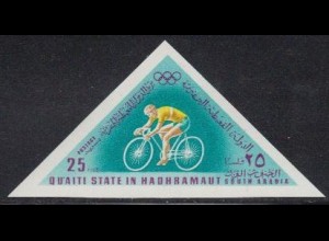 Aden Qu'aiti State Mi.Nr. 211B Olympia 1968 Mexiko, Radfahren (25)