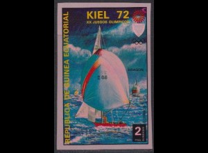 Äquatorialguinea Mi.Nr. A99 Olympia 1972 München/Kiel, Segeln (2)