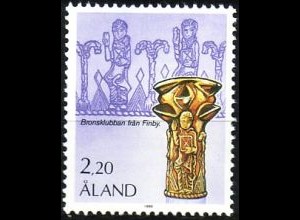 Aland Mi.Nr. 17 Bronzestab von Finby, Apostel (2.20M)