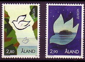Aland Mi.Nr. 100-101 Europa 95, Frieden und Freiheit (2 Werte)
