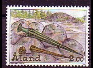 Aland Mi.Nr. 153 Bronzezeit, Schwert und Dolch (2.00M)