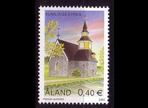 Aland Mi.Nr. 228 Freim., St. Anna Kirche Kumlinge (0,40)