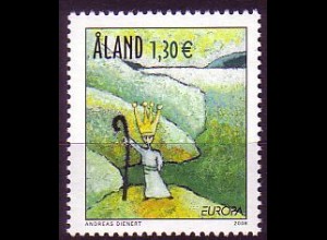 Aland Mi.Nr. 265 Europa 2006, Integration, Kinderzeichnung (1,30)