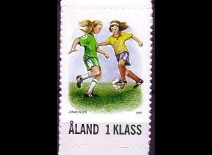 Aland Mi.Nr. 285 Meine Marke, Mädchenfußball, selbstklebend (1. Kl.)