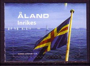 Aland Mi.Nr. 315 50 Jahre aländische Flagge, selbstkl. (- INKRIES)