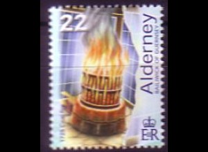 Alderney Mi.Nr. 194 Leuchtturm: Kohlebefeuerung (22)