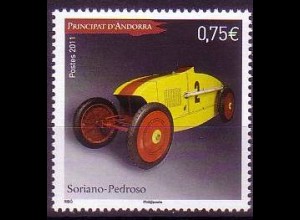 Andorra franz Mi.Nr. 731 Automobile, Soriano-Pedroso (0,75)