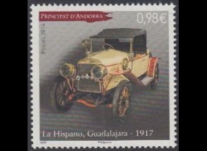 Andorra franz Mi.Nr. 771 Oldtimer, La Hispano Guadalajara (0,98)