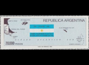 Argentinien Mi.Nr. 1619 1.Jahrest.Besetzung der Falklandinseln (20000)