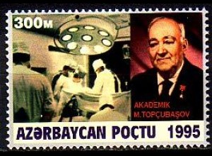 Aserbaidschan Mi.Nr. 287 100. Geb. A. Toptschubaschow, Chirurg (300)