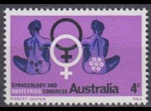 Australien Mi.Nr. 389 Weltkongreß für Gynäkologie und Obstetrik (4)