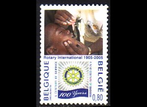 Belgien Mi.Nr. 3400 Rotary International, Polioschutzimpfung (0,80)