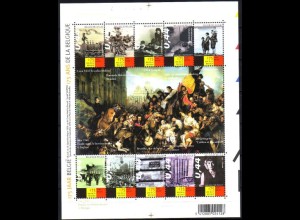 Belgien Mi.Nr. Klbg.3405-14 175 J. Belgien, Historische Ereignisse