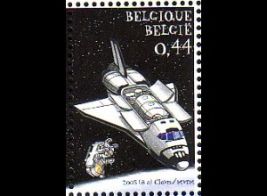 Belgien Mi.Nr. 3416 Briefmarkenausst. BELGICA '06, Raumfähre (0,44)