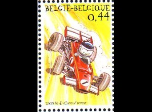 Belgien Mi.Nr. 3419 Briefmarkenausst. BELGICA '06, Rennauto (0,44)