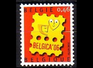 Belgien Mi.Nr. 3575 Briefmarkenausst. BELGICA '06 Brüssel (0,46)