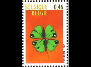 Belgien Mi.Nr. 3605 BELGICA '06, Schmetterlinge als Klee (0,46)