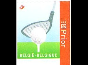 Belgien Mi.Nr. 3655IIBE Golf, selbstkl. links + unten geschn. (-)