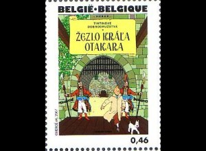 Belgien Mi.Nr. 3691 Hergé, König Ottokars Zepter, slowakisch (0,46)