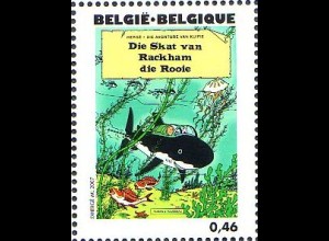Belgien Mi.Nr. 3695 Hergé, Der Schatz Rackhams des Roten, afrikaans (0,46)