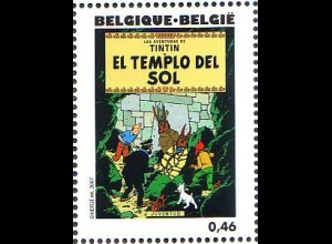 Belgien Mi.Nr. 3698 Hergé, Der Sonnentempel, spanisch (0,46)
