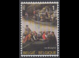 Belgien Mi.Nr. 4300 Ausst.d.Briefmarken v.Fürst Albert II v.Monaco, Brueghel (1)