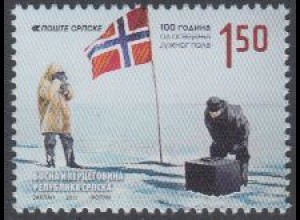 Bosnien-Herz.Serb. Mi.Nr. 553 Roald Amundsen, Eroberung des Südpols (1,50)
