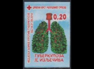 Bosnien-Herz.Serb.Zwangszuschlagsm.Mi.Nr. 35B Rotes Kreuz,Tuberkulosebek. (0,20)