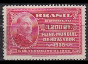 Brasilien Mi.Nr. 511 Weltausstellung New York, Präsident Cleveland (1200)