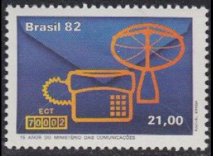 Brasilien Mi.Nr. 1897 Ministerium für Post- und Fernmeldewesen (21,00)