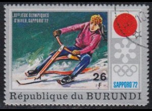 Burundi Mi.Nr. 850A Olympia 1972 Sapporo, Skibob (26)
