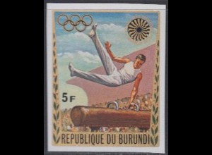 Burundi Mi.Nr. 858B Olympia 1972 München, Turnen, ungezähnt (5)