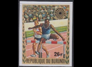 Burundi Mi.Nr. 864B Olympia 1972 München, Hindernislauf, ungezähnt (26)