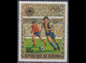 Burundi Mi.Nr. 866A Olympia 1972 München, Fußball, gezähnt (40)