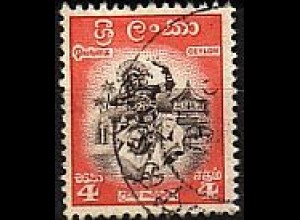 Ceylon Mi.Nr. 296 Tänzer aus Kandi (4C)
