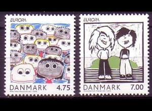 Dänemark Mi.Nr. 1444-45 Europa 2006, Integration (2 Werte)