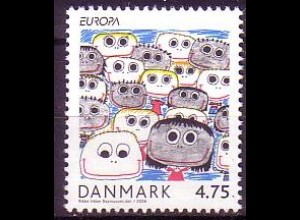 Dänemark Mi.Nr. 1444 Europa 2006, Integration, Kinderschar (4,75)