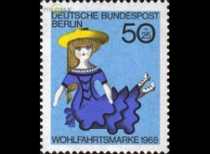 Berlin Mi.Nr. 325 Wohlfahrt 68 Puppe um 1885 (50+25)