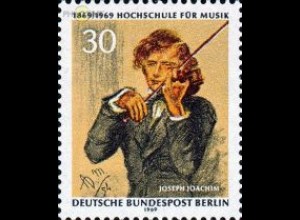 Berlin Mi.Nr. 347 Hochschule für Musik, J. Joachim, Violinvirtuose (30)