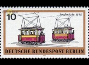 Berlin Mi.Nr. 380 Berl. Verkehrsmittel, Straßenbahn 1890 (10)