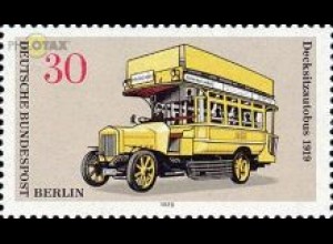 Berlin Mi.Nr. 448 Berl.Verkehrsm. Decksitzautobus 1919 (30)