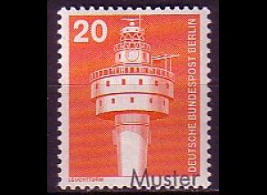 Berlin Mi.Nr. 496 Industrie und Technik, Leuchtturm Alte Weser (20)