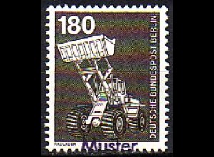 Berlin Mi.Nr. 585 Industrie und Technik, Radlader (180)