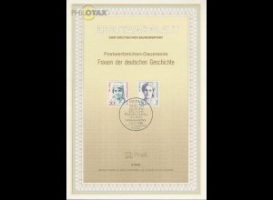 Berlin Mi.Nr. 8/88 Freim. Frauen, Aussem und Meitner (Marken MiNr.811-812)