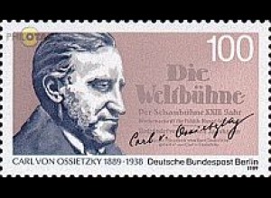 Berlin Mi.Nr. 851 Carl v. Ossietzky (100)