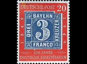 D,Bund Mi.Nr. 114 100 J. dt. Briefmarken (20)
