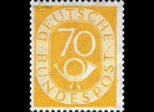 D,Bund Mi.Nr. 136 Posthorn (70)