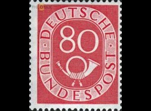 D,Bund Mi.Nr. 137 Posthorn (80)