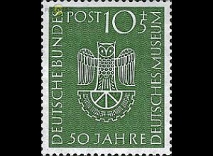 D,Bund Mi.Nr. 163 Deutsches Museum (10+5)